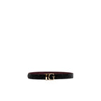 Guess Bordeaux Polyester Thin Belt