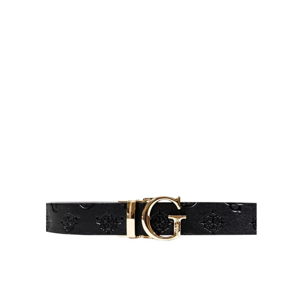 Guess Bordeaux Polyester Thin Belt