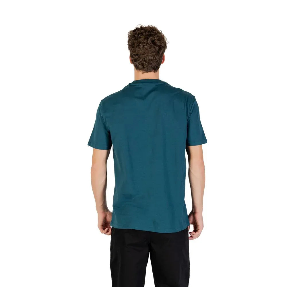 Armani Exchange Black Cotton T-Shirt - Zeiniez