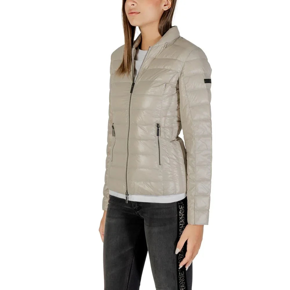 Armani Exchange Beige Polyamide Coat
