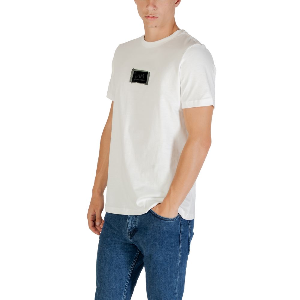 Antony Morato White Cotton T-Shirt