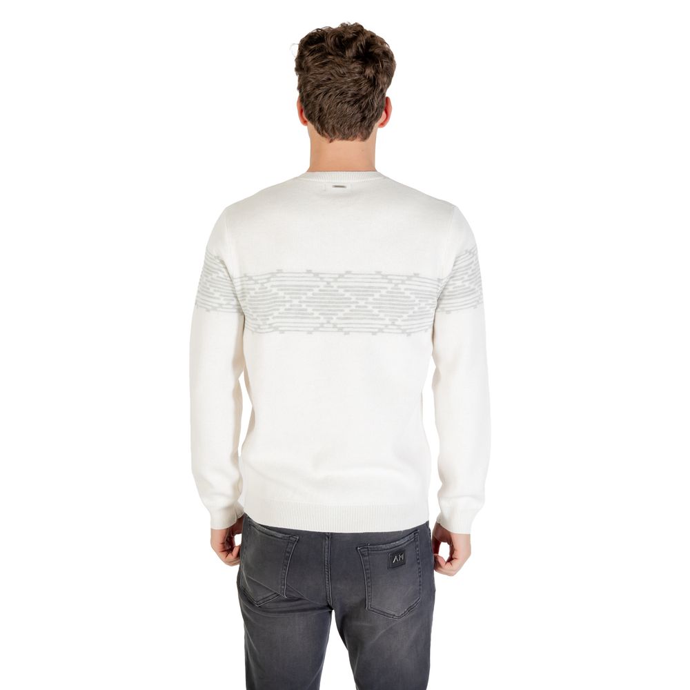 Antony Morato Beige Polyester Sweatshirt