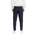 Antony Morato Blue Viscose Dress Pants