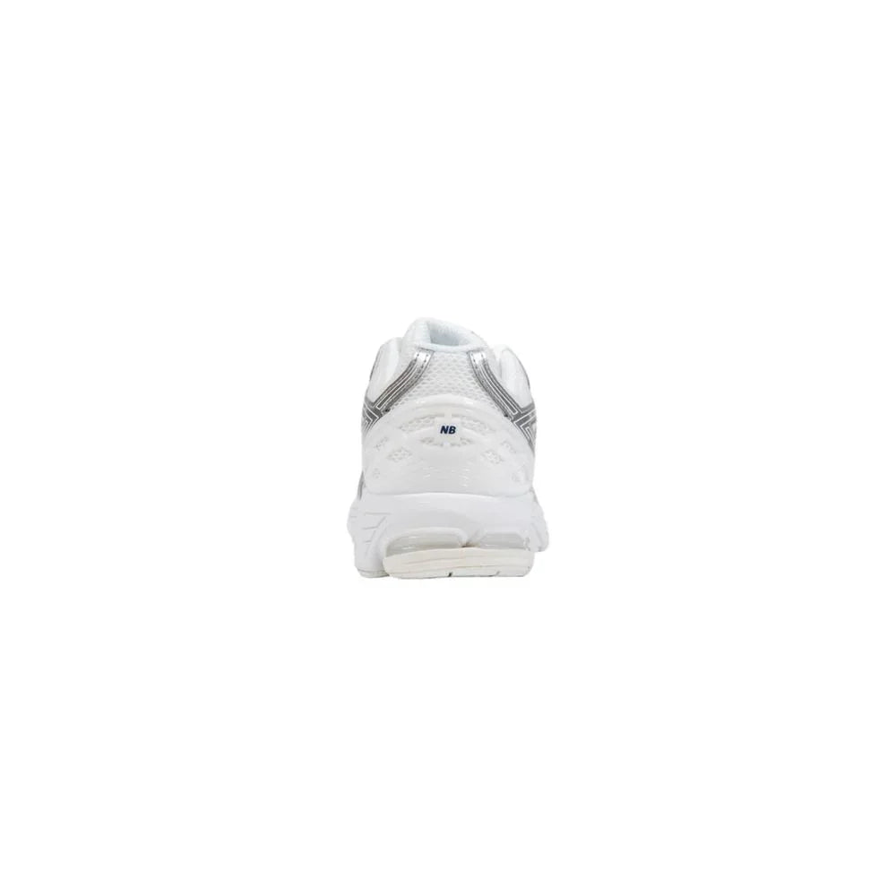 New Balance White Synthetic Athletic Sneakers