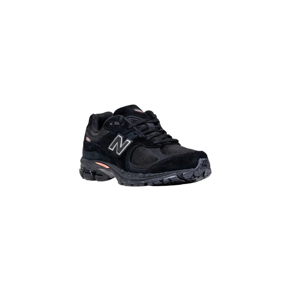 New Balance Black Suede Leather Athletic Sneakers