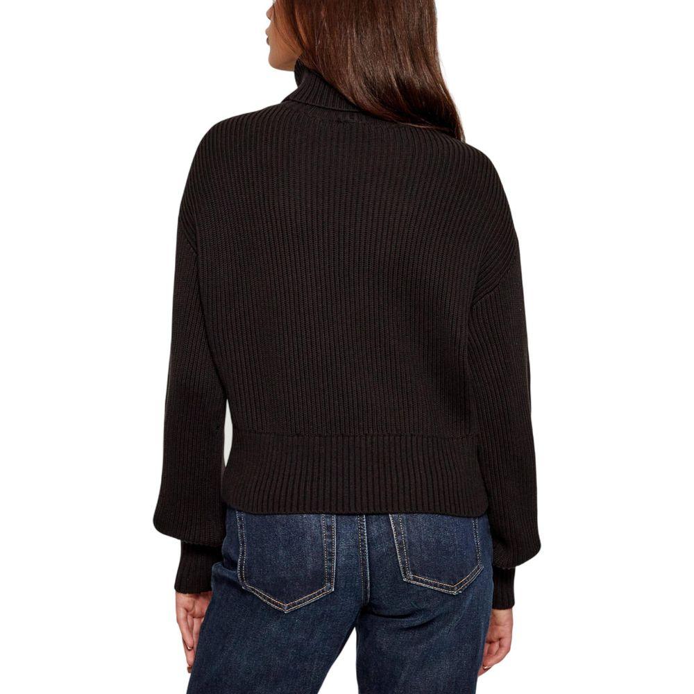 Calvin Klein Jeans Black Cotton Sweatshirt - Zeiniez