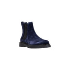 Calvin Klein Jeans Blue Suede Leather Chelsea Boots - Zeiniez