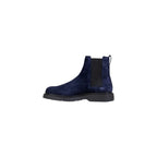 Calvin Klein Jeans Blue Suede Leather Chelsea Boots - Zeiniez