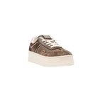 Tommy Hilfiger Jeans Brown Artificial Leather Sneakers