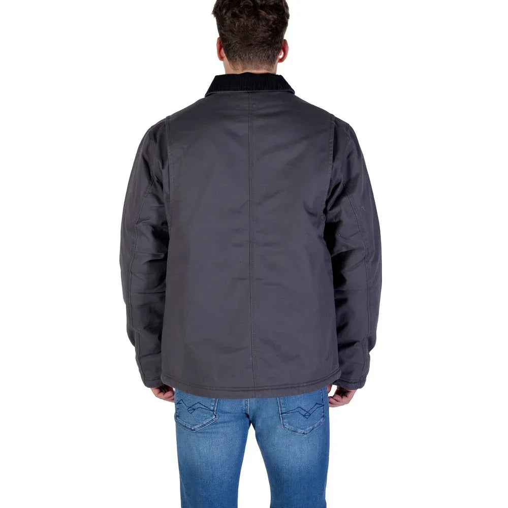 Tommy Hilfiger Jeans Gray Recycled Cotton Denim Jacket