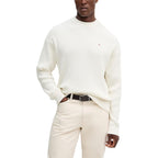 Calvin Klein Jeans Cream Cotton Sweatshirt
