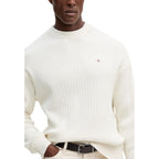 Calvin Klein Jeans Cream Cotton Sweatshirt