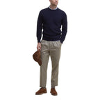 Barbour Blue Wool Sweatshirt - Zeiniez