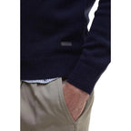 Barbour Blue Wool Sweatshirt - Zeiniez