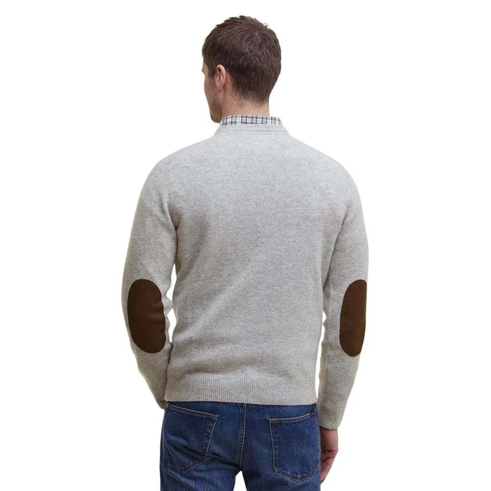 Barbour Gray Wool Sweatshirt - Zeiniez