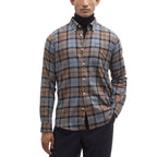 Barbour Beige Cotton Pattern Shirt - Zeiniez