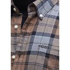 Barbour Beige Cotton Pattern Shirt - Zeiniez