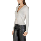 Morgan De Toi Beige Viscose Cardigan - Zeiniez