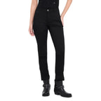 Liu Jo Black Cotton Dress Pants - Zeiniez