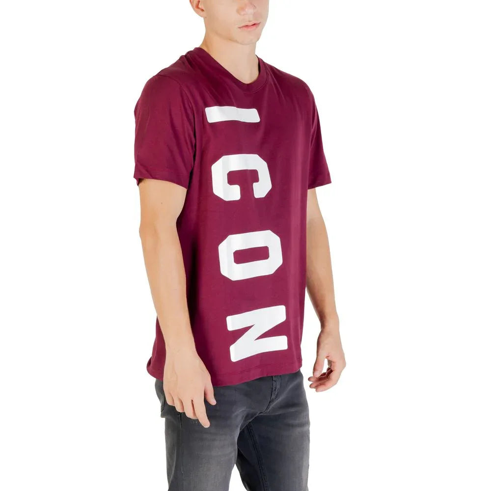 Icon Bordeaux Cotton T-Shirt - Zeiniez