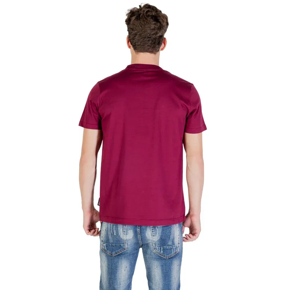 Icon Bordeaux Cotton T-Shirt - Zeiniez