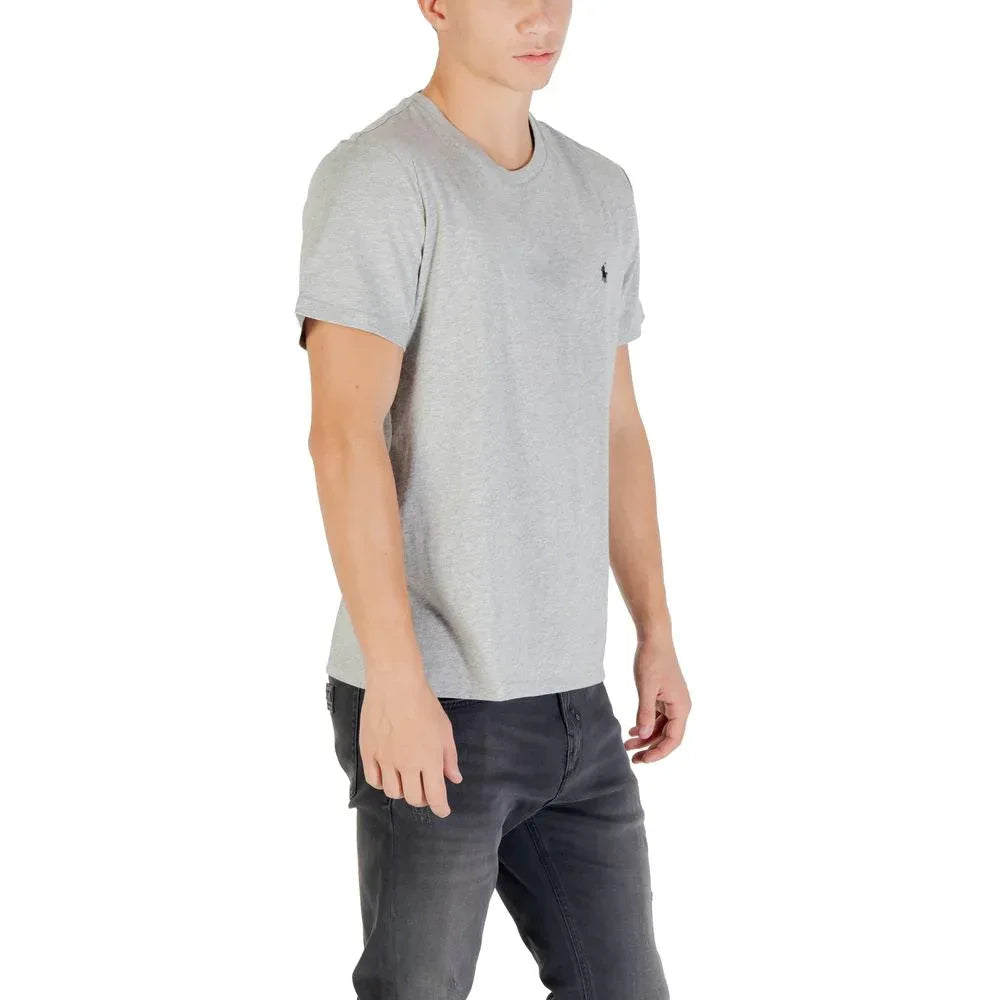 Ralph Lauren Gray Cotton T-Shirt - Zeiniez