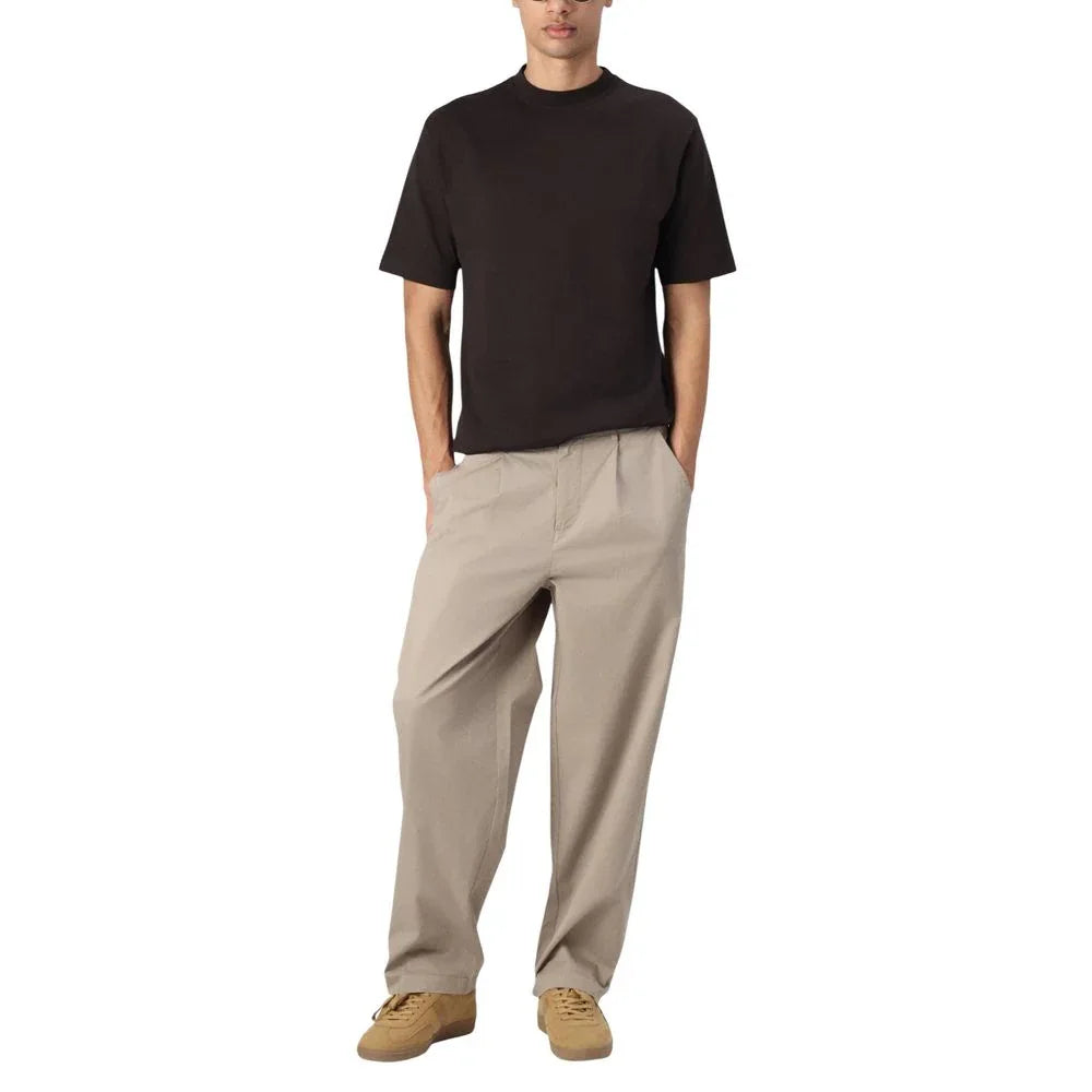 Only & Sons Beige Cotton Casual Pants - Zeiniez