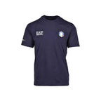 EA7 Emporio Armani Blue Cotton T-Shirt - Zeiniez
