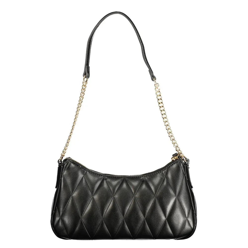 Twinset Black Polyurethane Women Shoulder Bag - Zeiniez