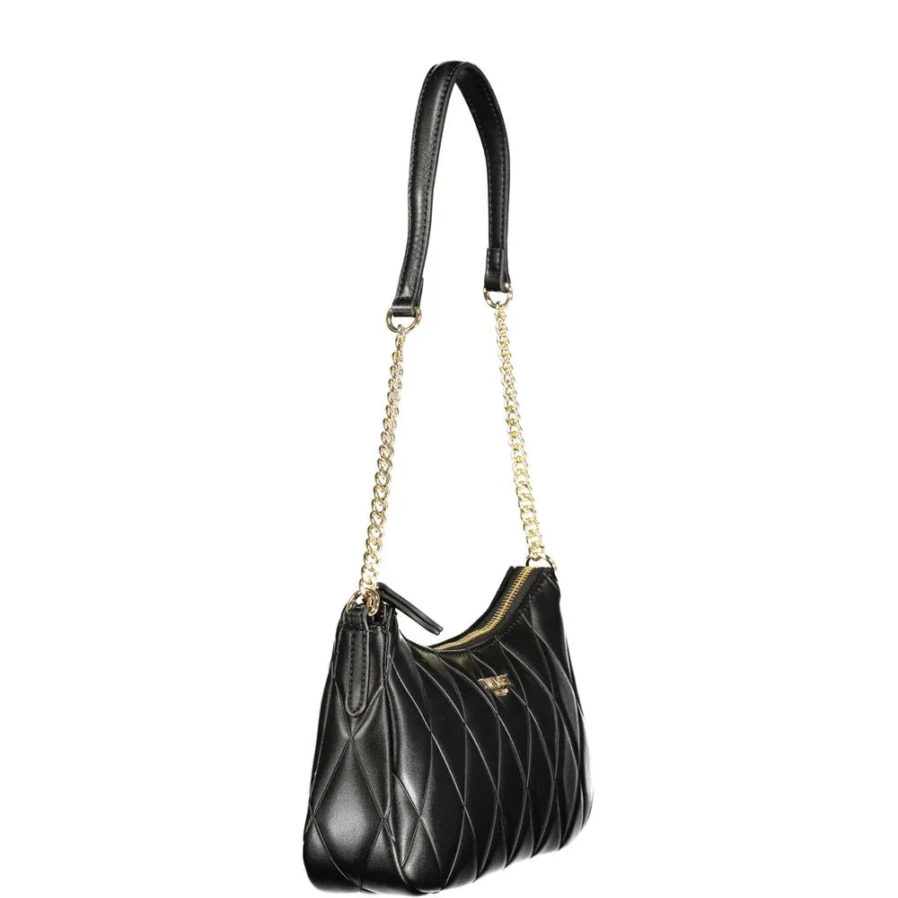 Twinset Black Polyurethane Women Shoulder Bag - Zeiniez