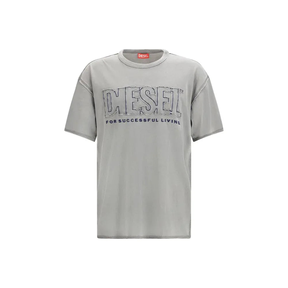 Diesel Gray Cotton Sportswear - Zeiniez