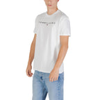 Tommy Hilfiger Jeans White Recycled Cotton T-Shirt