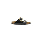 Birkenstock Black Synthetic Flat Sandals