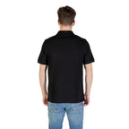 Lyle & Scott Black Cotton Polo Shirt