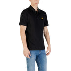 Lyle & Scott Black Cotton Polo Shirt