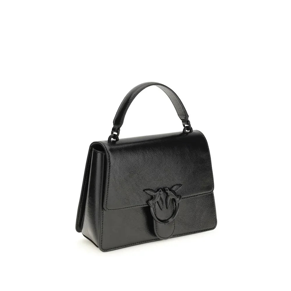 PINKO Black Lamb Ovis Aries Aries Handbag - Zeiniez