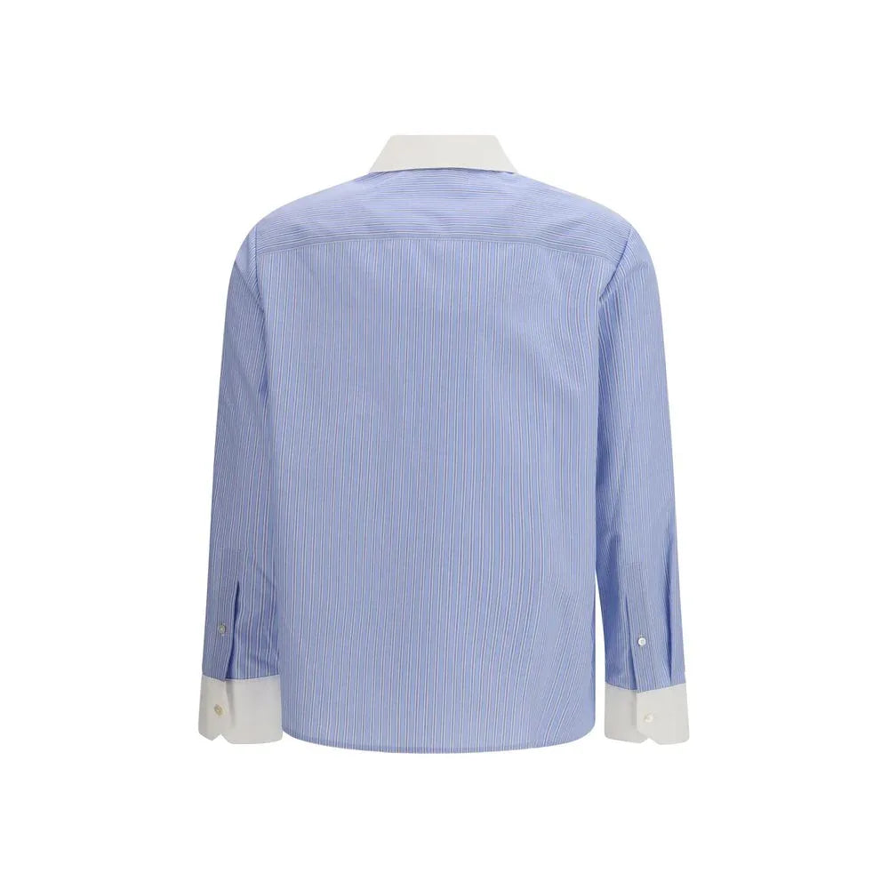 Tory Burch Blue Cotton Pattern Shirt - Zeiniez