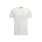 Diesel White Cotton T-Shirt
