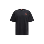 Diesel Black Cotton T-Shirt - Zeiniez
