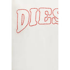Diesel White Cotton T-Shirt - Zeiniez