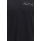 Diesel Black Cotton T-Shirt