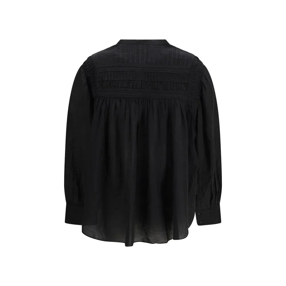 Marant Etoile Black Cotton Dress Shirt - Zeiniez