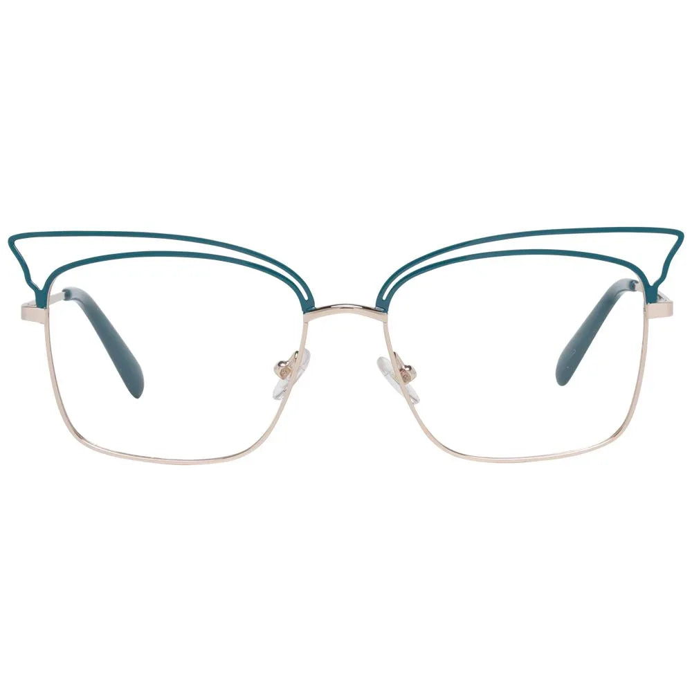 Emilio Pucci Turquoise Metal Glasses (Frames)