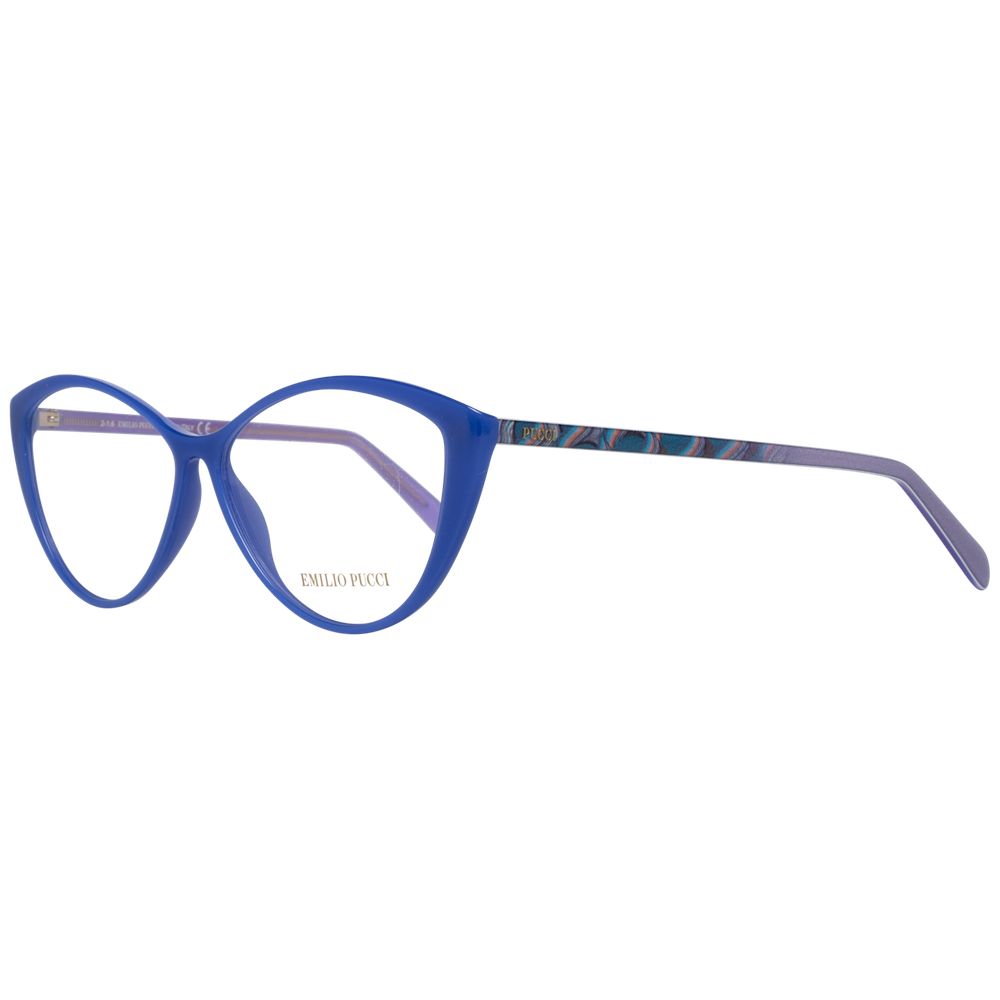 Emilio Pucci Blue Plastic Glasses (Frames)