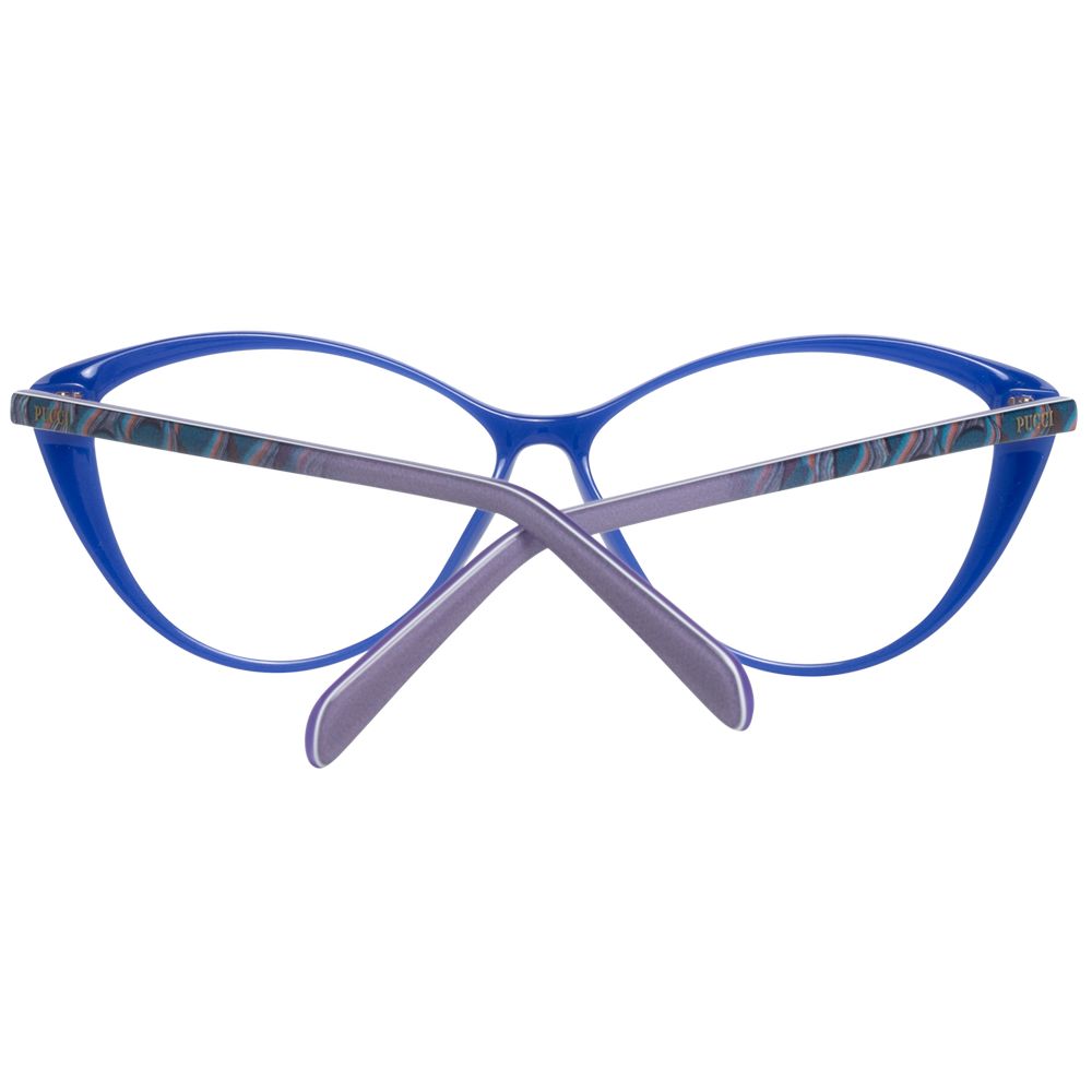 Emilio Pucci Blue Plastic Glasses (Frames)