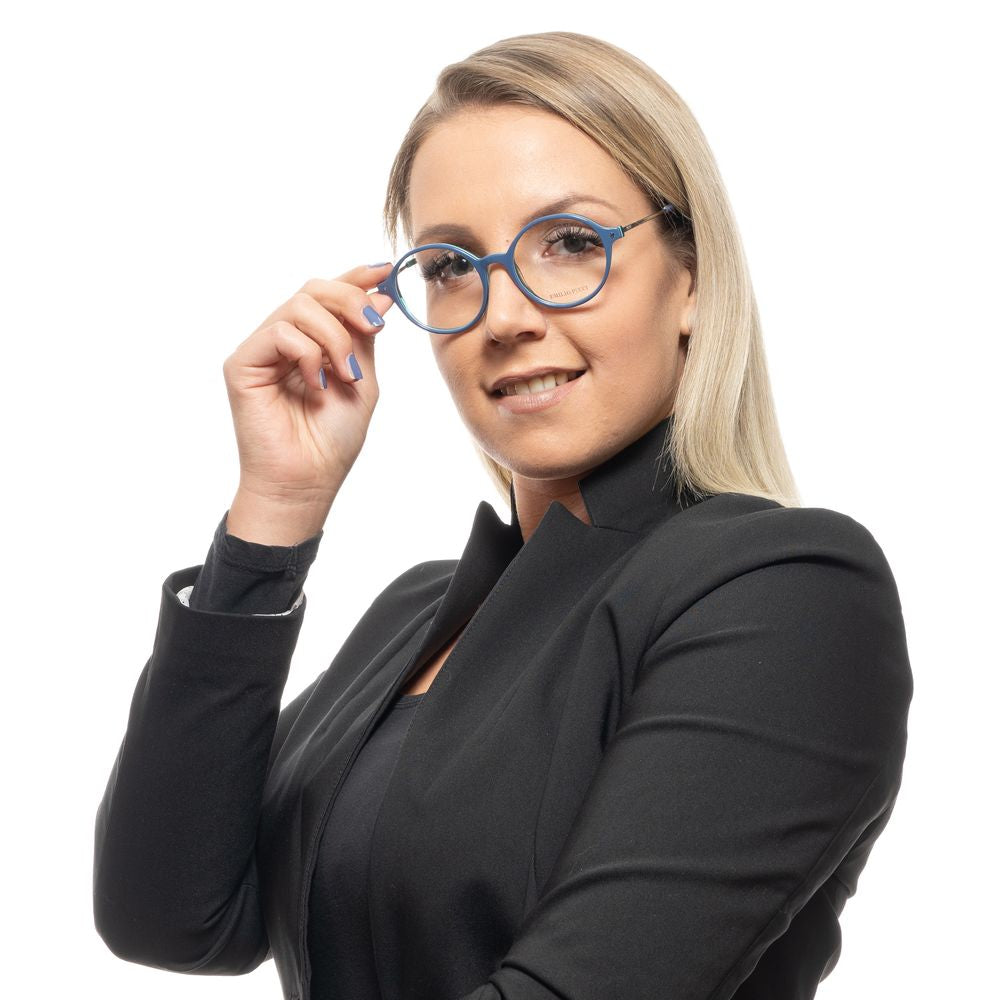 Emilio Pucci Blue Plastic Glasses (Frames)