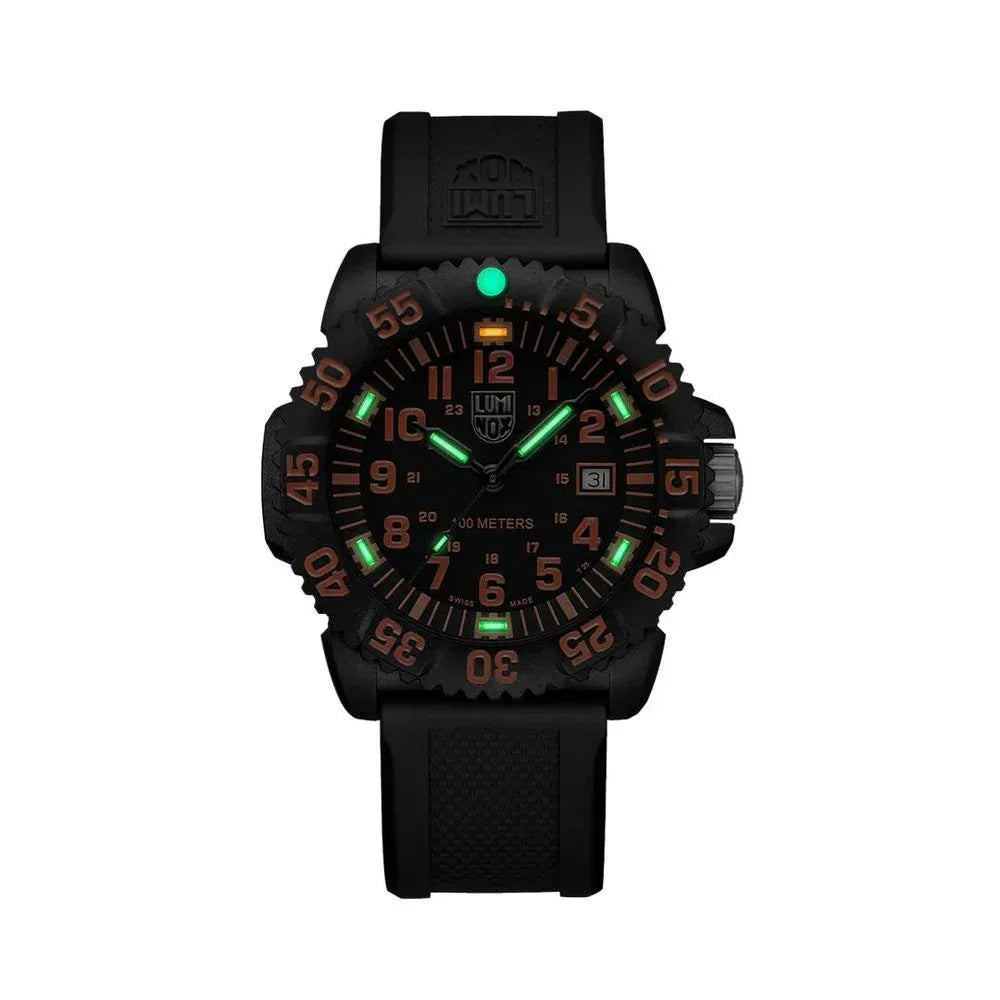 Luminox Black Resin Sport Watch