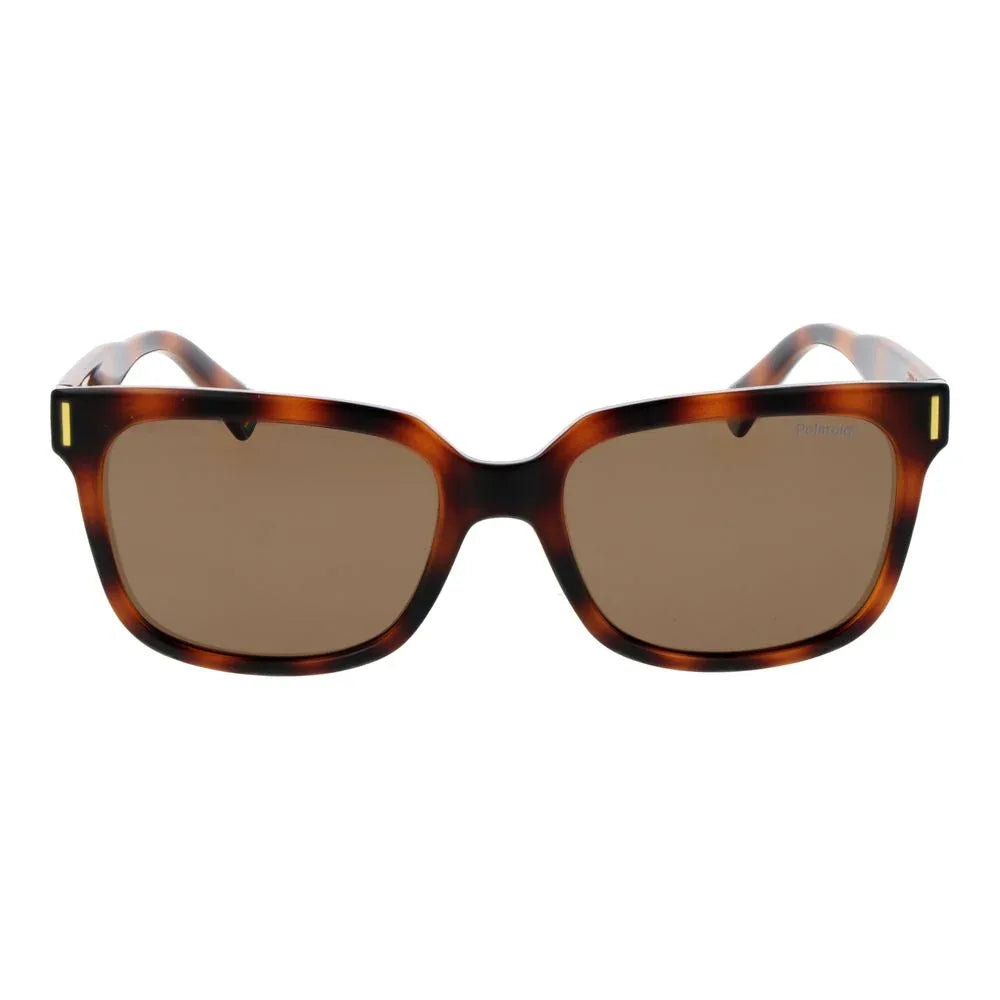 Polaroid Brown Polycarbonate Sunglasses
