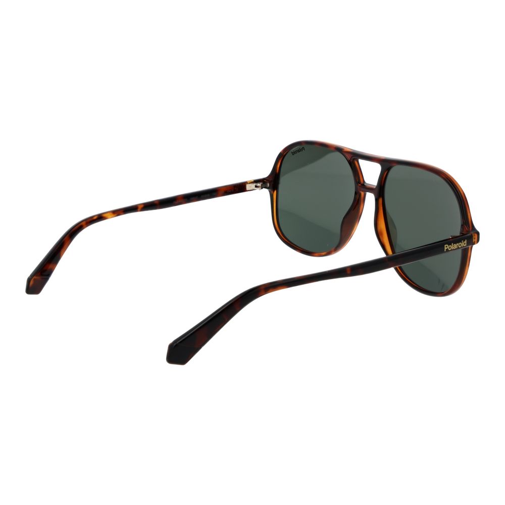 Polaroid Brown Polycarbonate Sunglasses