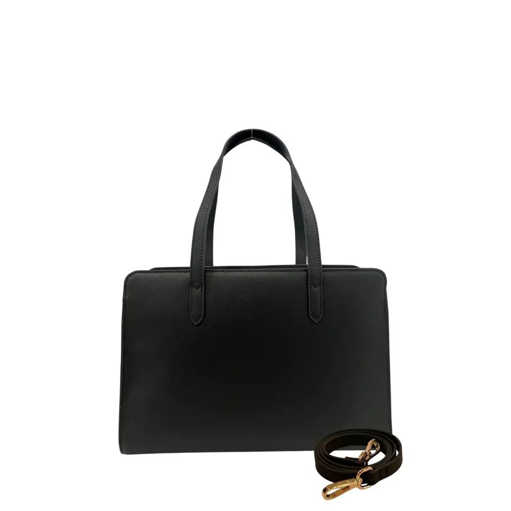 Twinset Black PU Women Shoulder Bag - Zeiniez